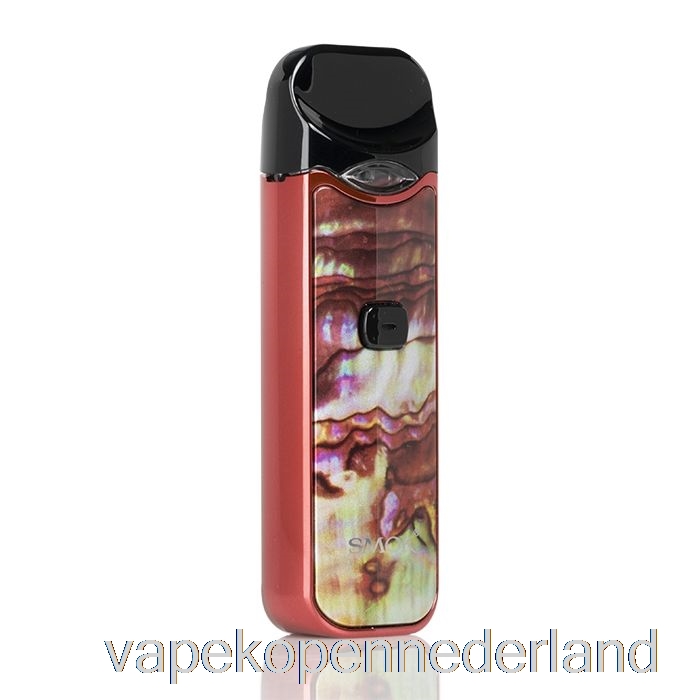 Elektronische Sigaret Vape Smok Nord 15w Pod Kit Steenrood Schelppatroon